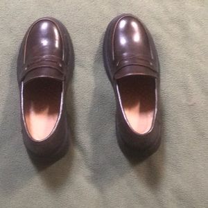 Brand new leather loafers